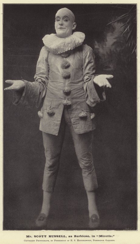 Mr Scott Russell as Berbicao in Mirette by English Photographer