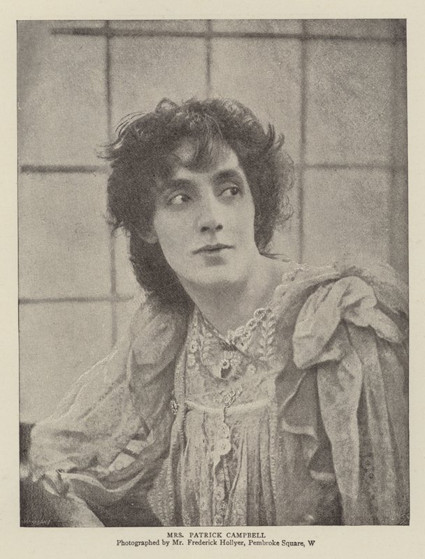 Mrs Patrick Campbell by English Photographer