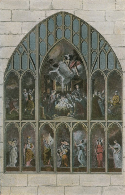 New College Window by English Photographer