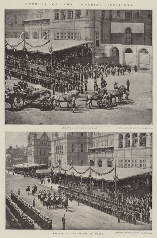 Opening of the Imperial Institute by English Photographer