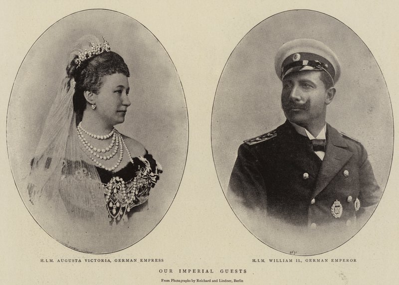Our Imperial Guests by English Photographer