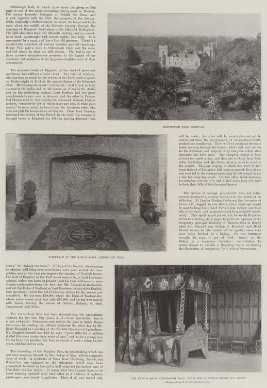 Oxborough Hall by English Photographer