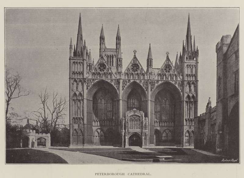 Peterborough Cathedral by English Photographer