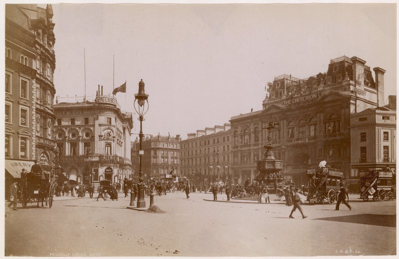 Piccadilly Circus, London by English Photographer