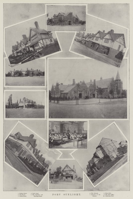 Port Sunlight by English Photographer