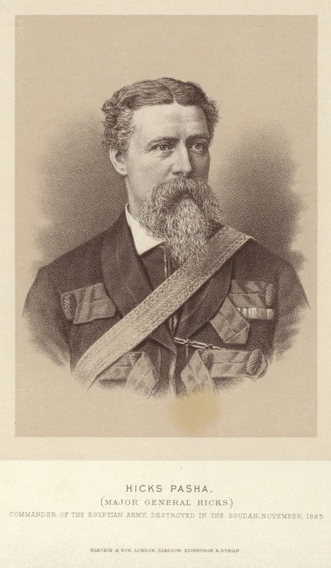 Portrait of Colonel William Hicks by English Photographer