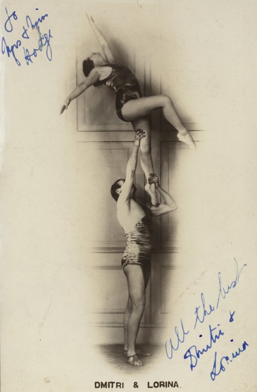 Portrait of Dmitri and Lorina by English Photographer