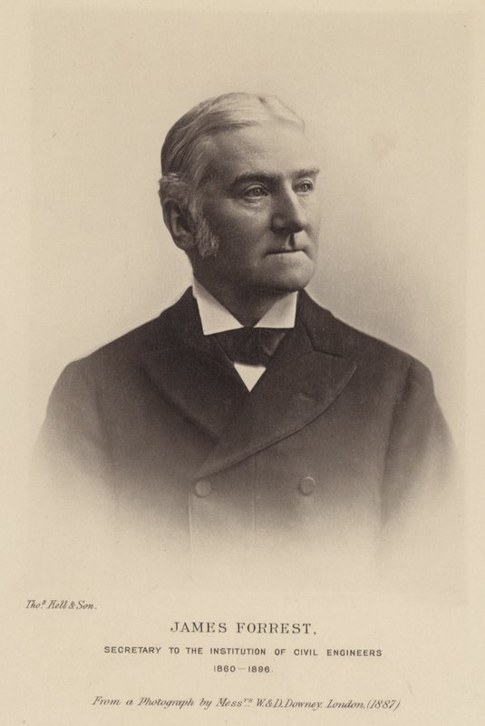 Portrait of James Forrest by English Photographer
