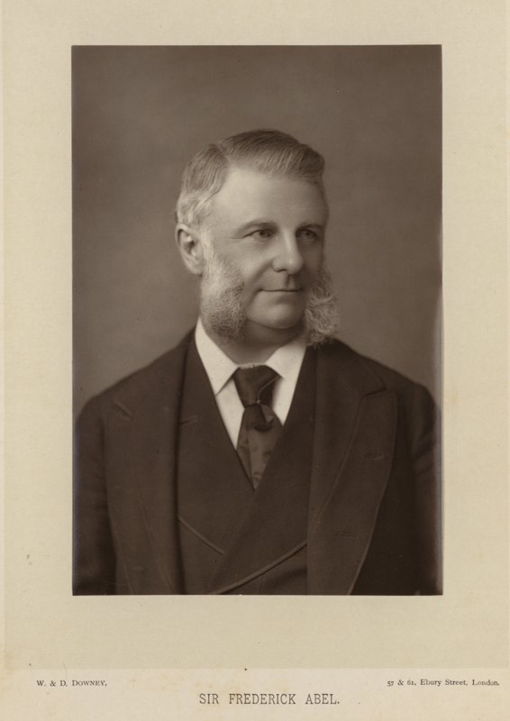 Portrait of Sir Frederick Abel by English Photographer