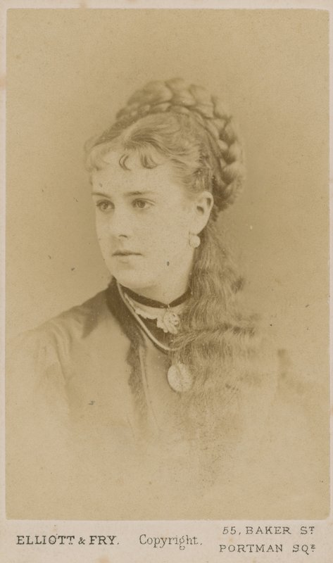 Portrait of Prostitute Mabel Gray by English Photographer