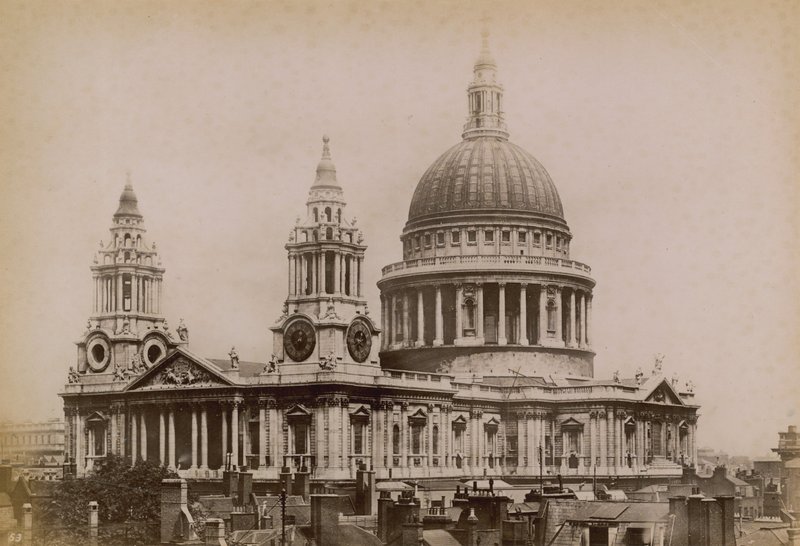 Postcard of St Paul