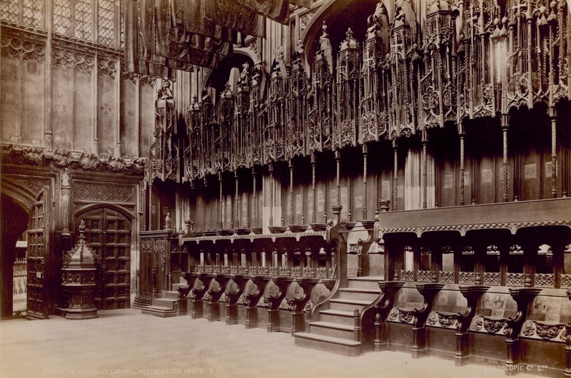Postcard of Westminster Abbey by English Photographer
