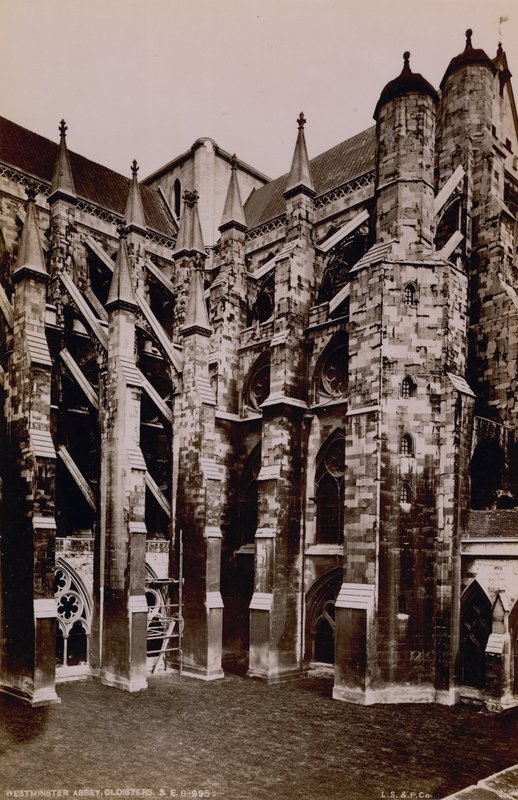 Postcard of Westminster Abbey by English Photographer