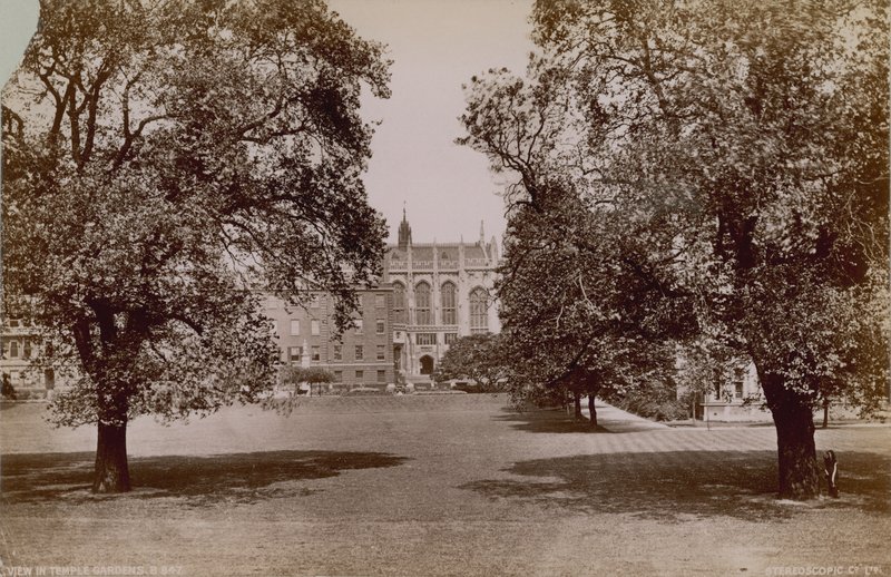 View of Temple Gardens by English Photographer