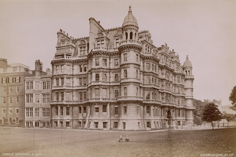 View of Temple Gardens by English Photographer