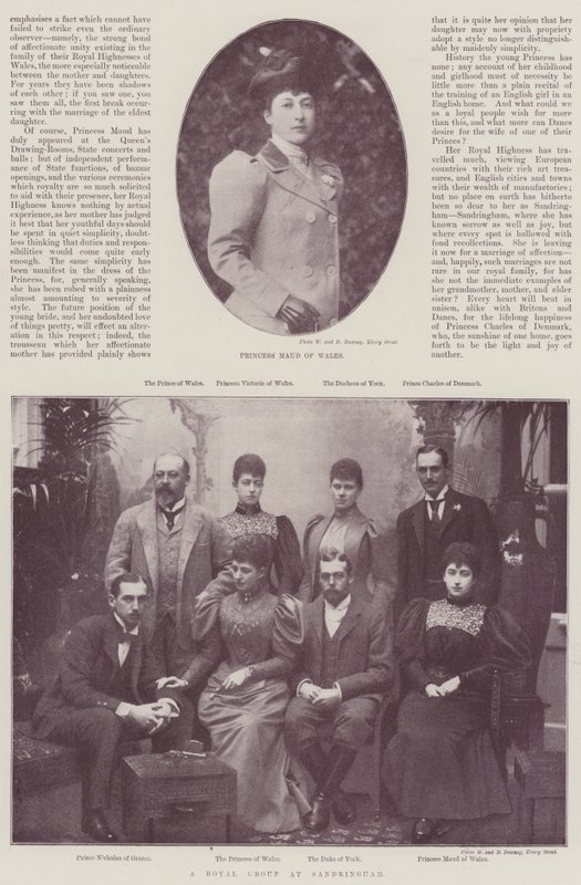 Princess Maud of Wales by English Photographer