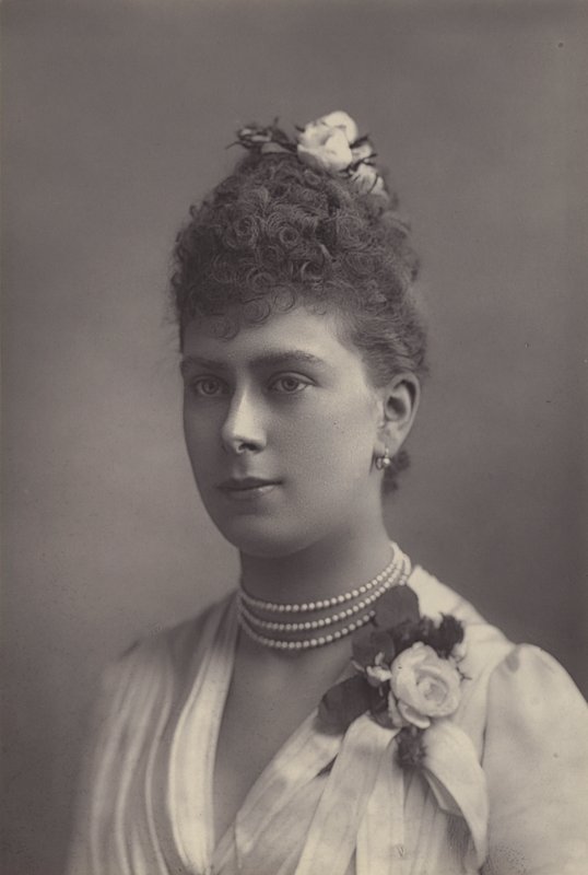 Princess Victoria Mary of Teck by English Photographer