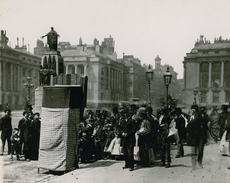 Punch and Judy Show by English Photographer