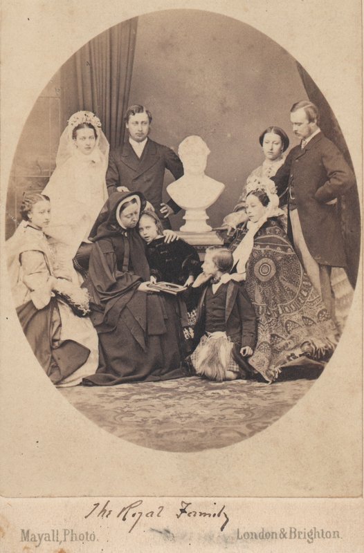 Queen Victoria and Prince Albert by English Photographer