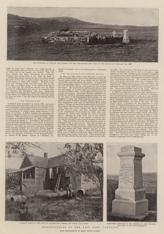 Reminiscences of the Last Boer Campaign by English Photographer
