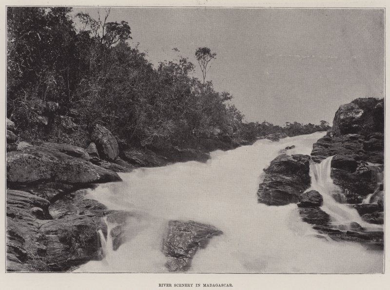 River Scenery in Madagascar by English Photographer
