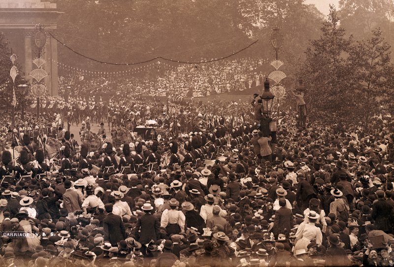 Royal Procession, London by English Photographer