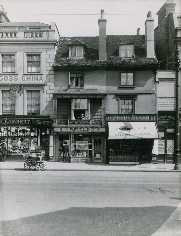 Shopfronts on Putney High Street by English Photographer