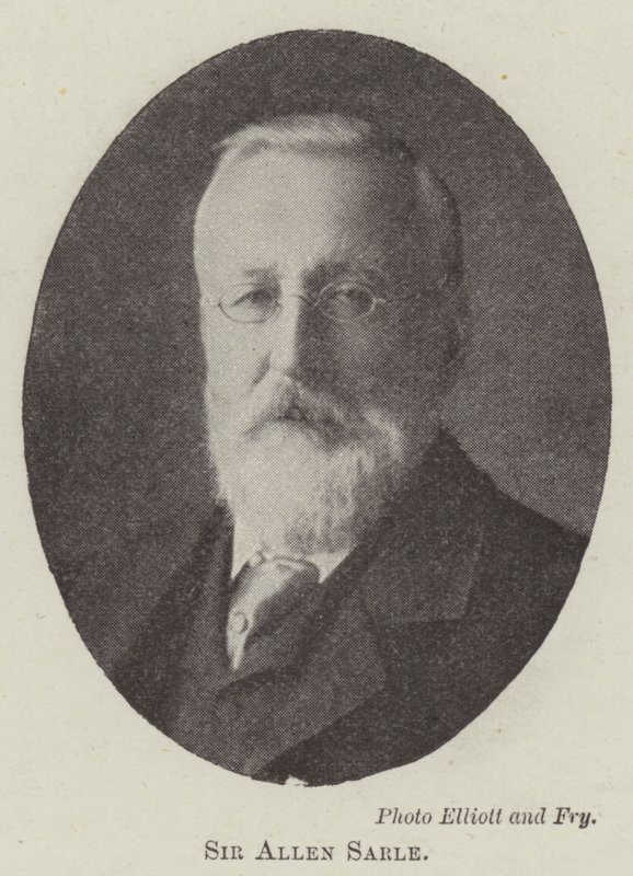 Sir Allen Sarle by English Photographer