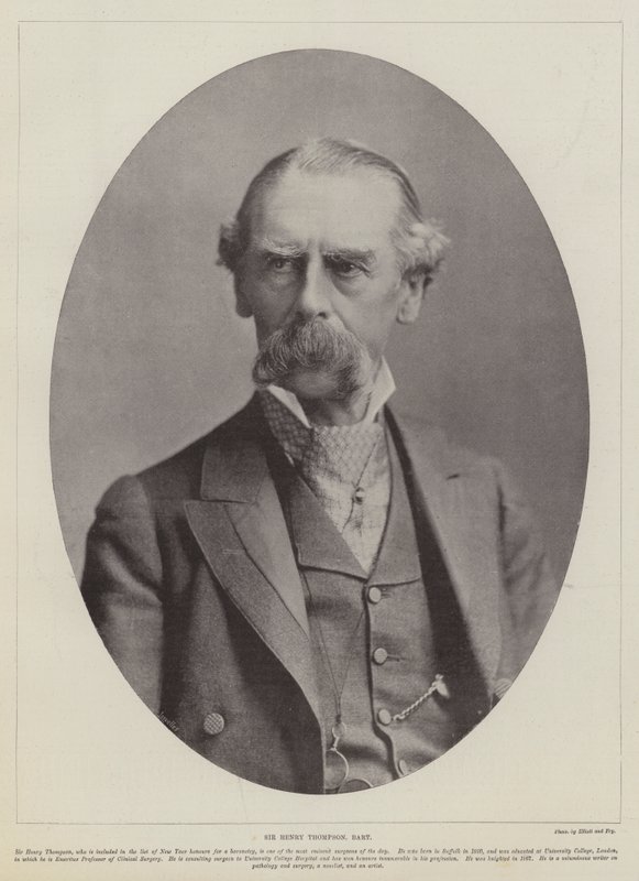 Sir Henry Thompson, Baronet by English Photographer