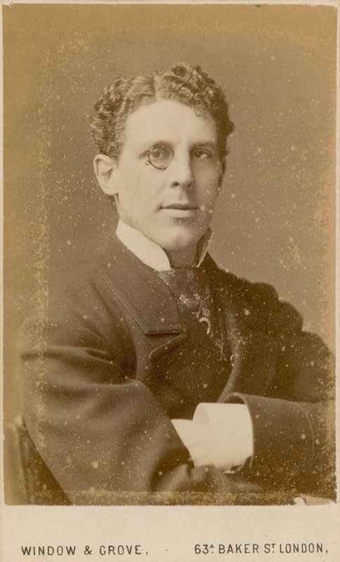 Sir Squire Bancroft by English Photographer
