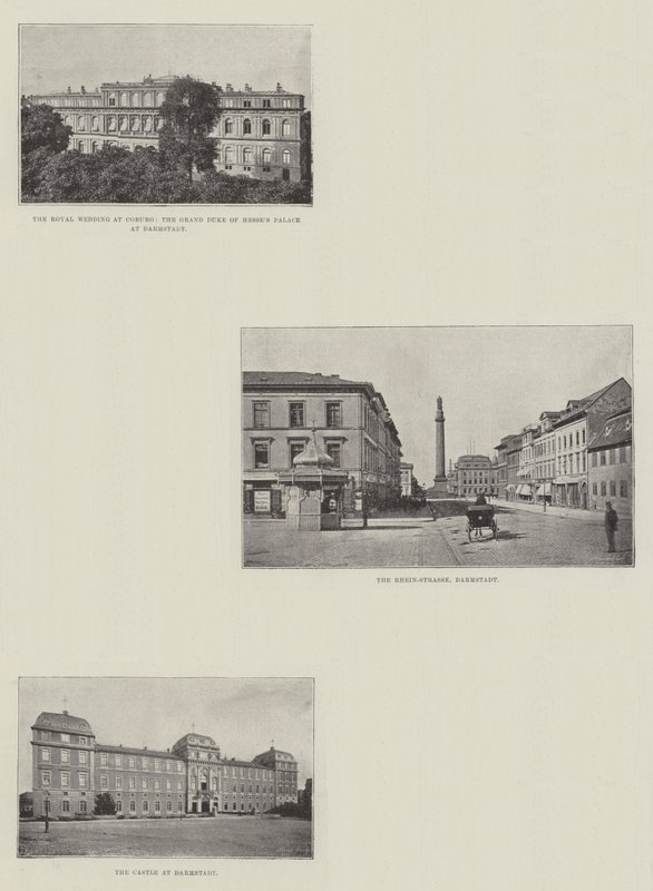 Sketches of Darmstadt by English Photographer