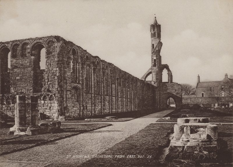 St Andrews Cathedral from East by English Photographer