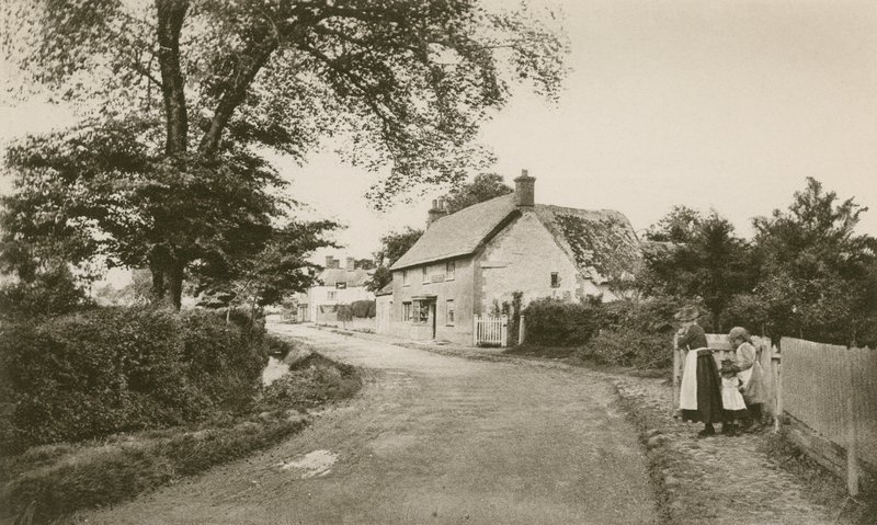 Street in Uffington by English Photographer