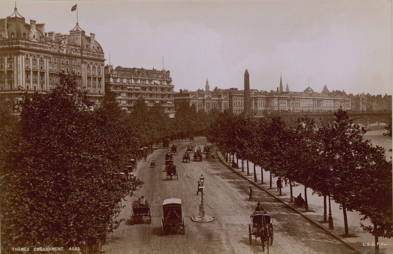 Thames Embankment by English Photographer