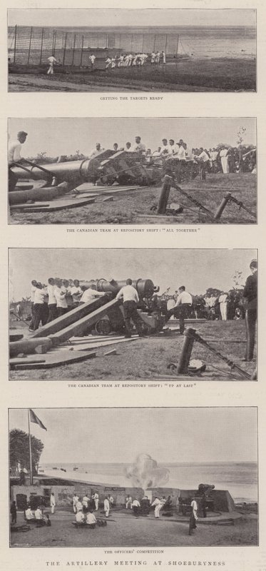 The Artillery Meeting at Shoeburyness by English Photographer