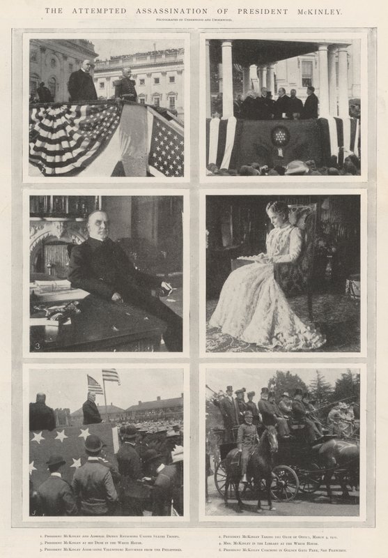 The Attempted Assassination of President McKinley by English Photographer