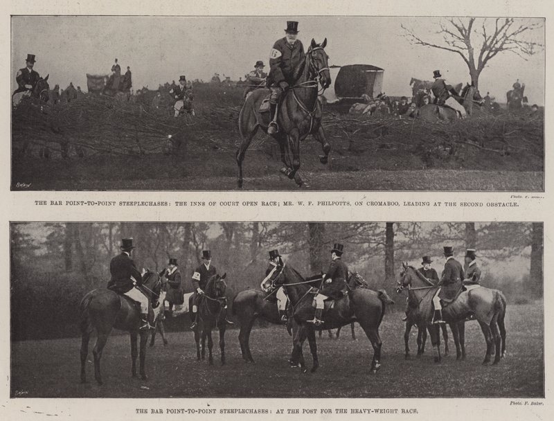 The Bar Point-to-Point Steeplechases by English Photographer