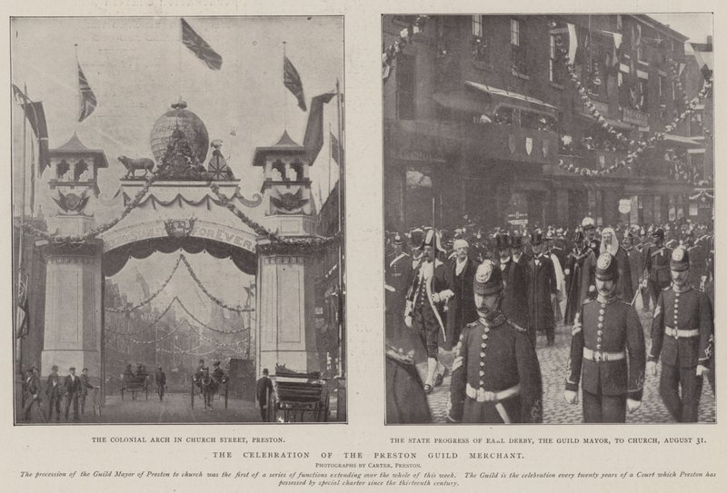 The Celebration of the Preston Guild Merchant by English Photographer