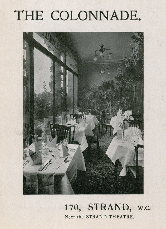 The Colonnade, 170 Strand by English Photographer