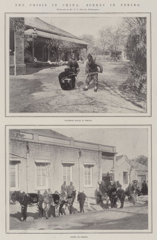 The Crisis in China, Scenes in Peking by English Photographer