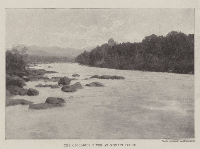 The Crocodile River at Komati Poort by English Photographer