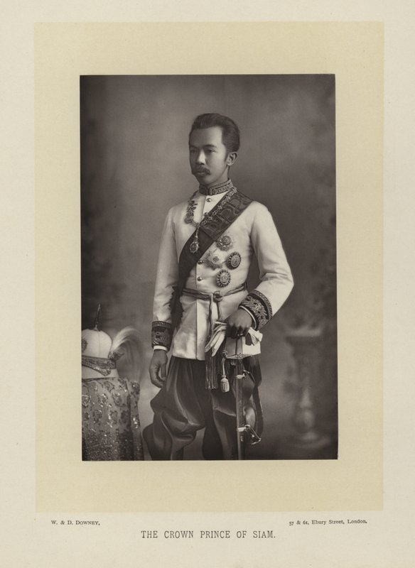 The Crown Prince of Siam by English Photographer