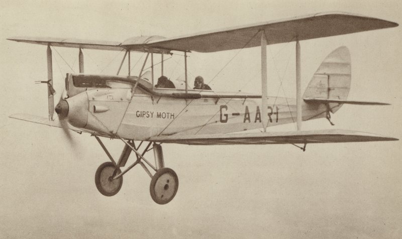 The De Havilland "Moth" by English Photographer
