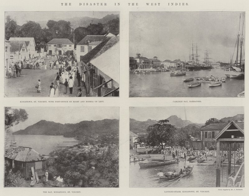 The Disaster in the West Indies by English Photographer
