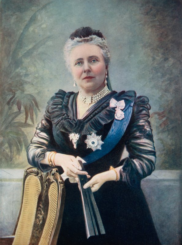 The Dowager Empress Frederick of Germany by English Photographer