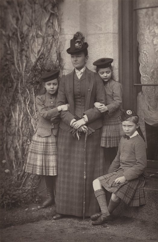 The Duchess of Connaught and Family by English Photographer