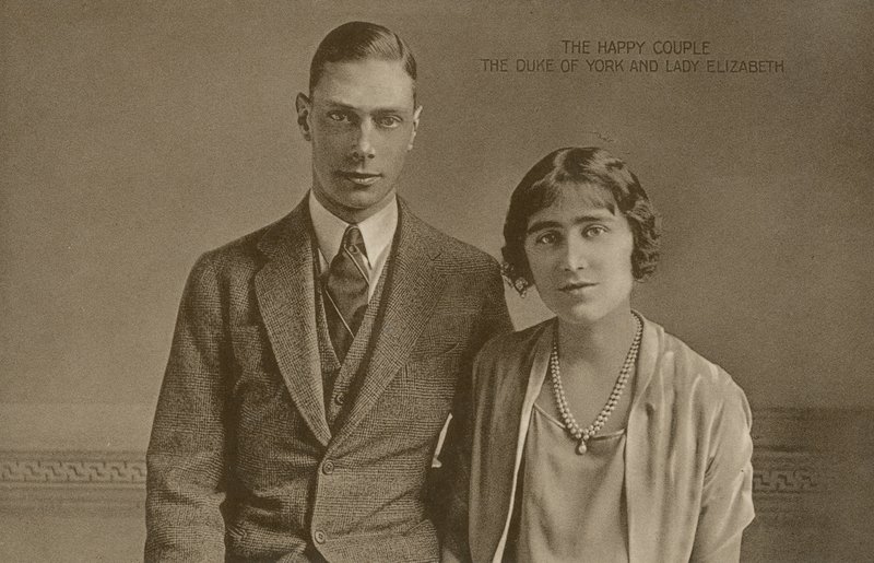 The Duke and Duchess of York by English Photographer