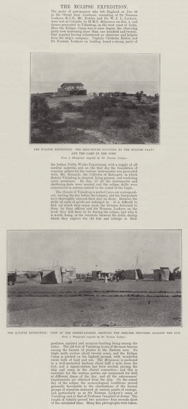 The Eclipse Expedition by English Photographer