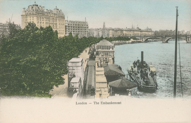 The Embankment, London by English Photographer