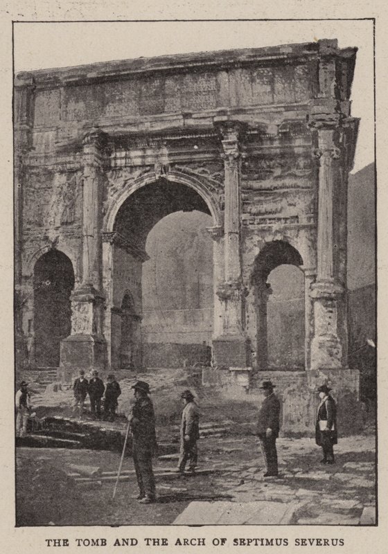 The Excavations of Rome by English Photographer